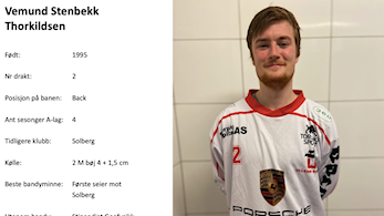 Spillerstallen A-laget 2020-2021 , #2 back